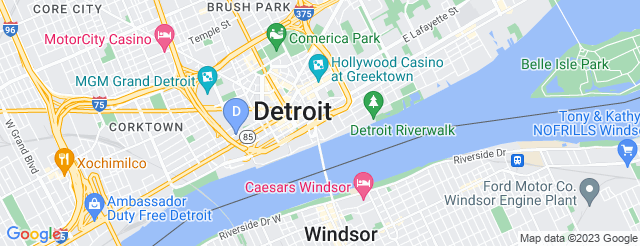 Downtown Detroit Street Circuit